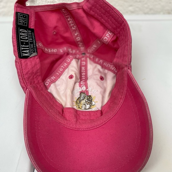 US OPEN "OAKMONT" TENNIS 2016 HOT PINK BALL CAP WITH ADJUSTABLE BACK STRAP - Picture 6 of 6